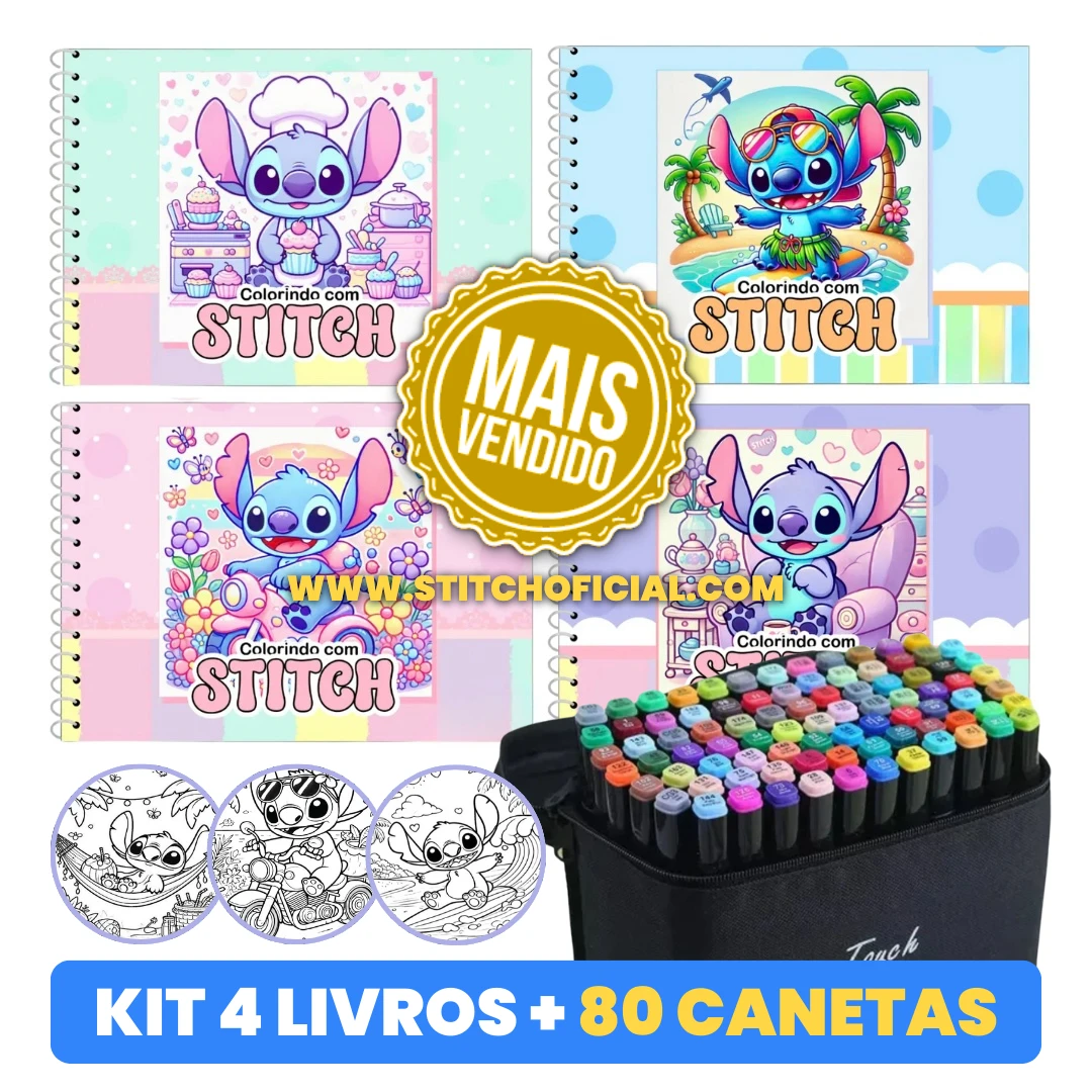 Livro Colorir Stitch3